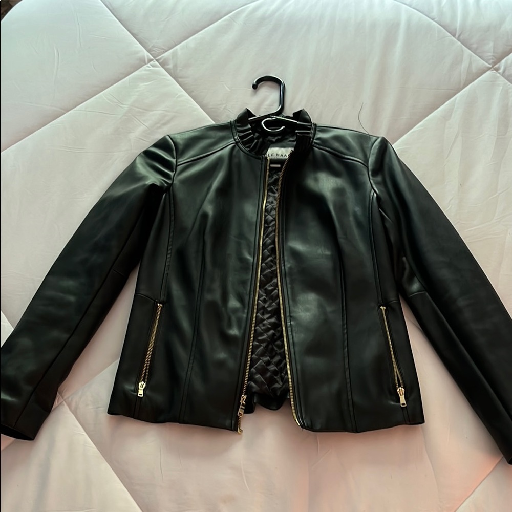 Women's Black Leather Jacket